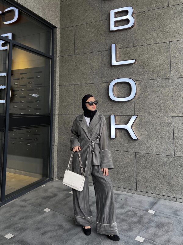 Modern Kimono İkili Takım - Resim 3